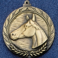 2.5" Stock Cast Medallion (Horse Head)